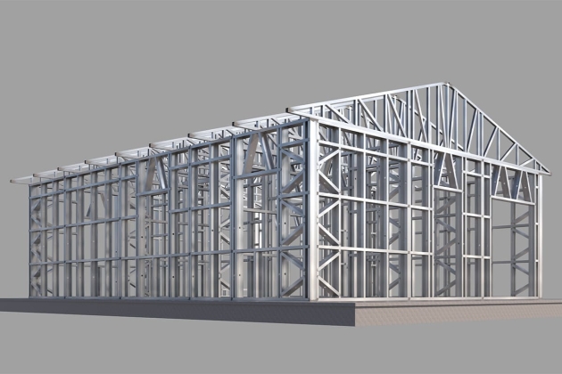 Casa moderna de acero Elysium 72 m²