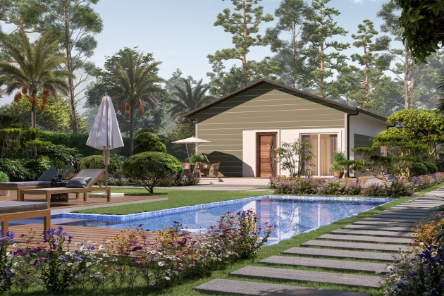 Modelo de villa Elysium 72 m²