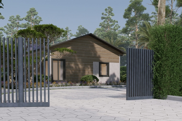 Estetik ve sağlam çelik ev Huzur Diyarı 72 m²