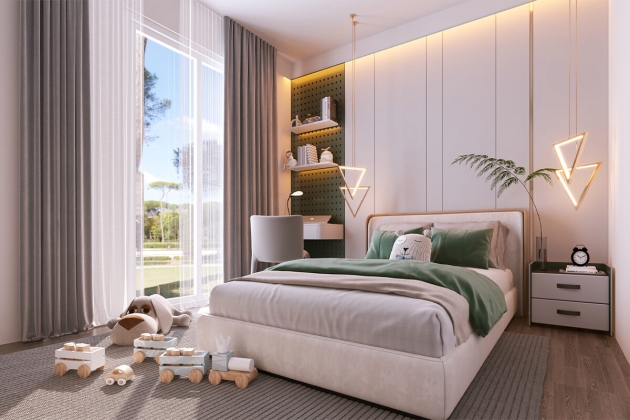 Mimarisiyle öne çıkan ev Huzur Diyarı 72 m²