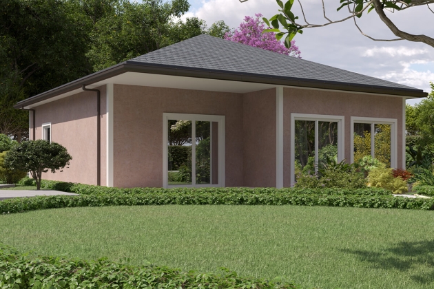 Safe steel house structure Legacy 95 m²