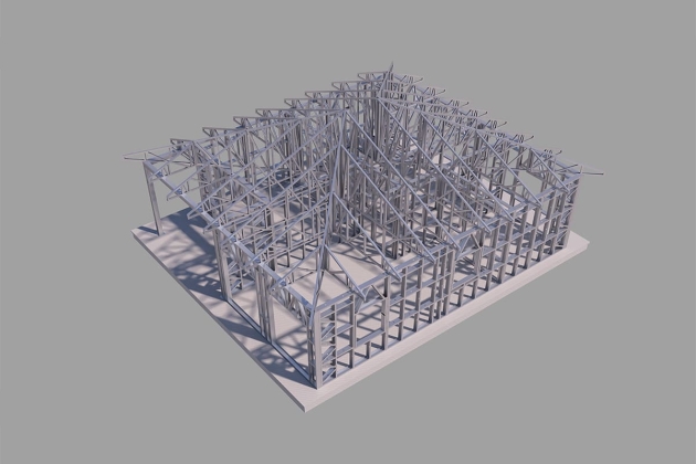 Modern çelik ev Miras 95 m²