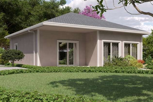 Sürdürülebilir çelik ev Miras 95 m²