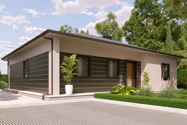 Sustainable steel house Dawn 128 m²