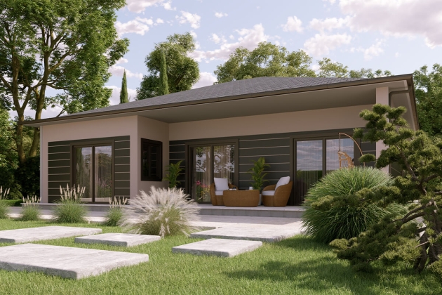 Safe steel house structure Dawn 128 m²