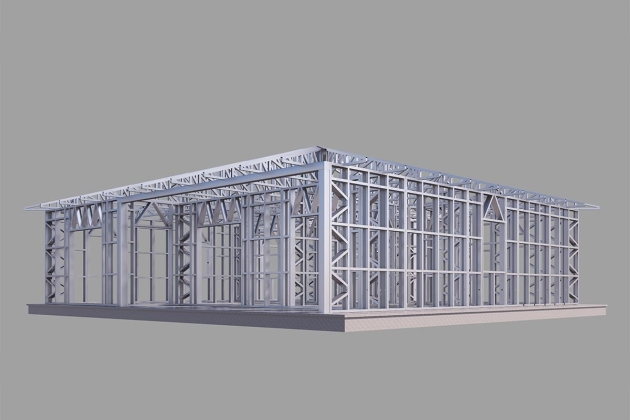 Steel house design Dawn 128 m²