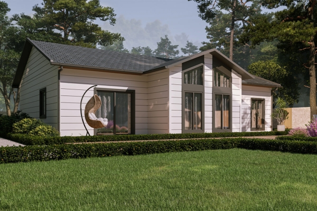 Long-lasting steel house Aquilonia Majestica 124 m²