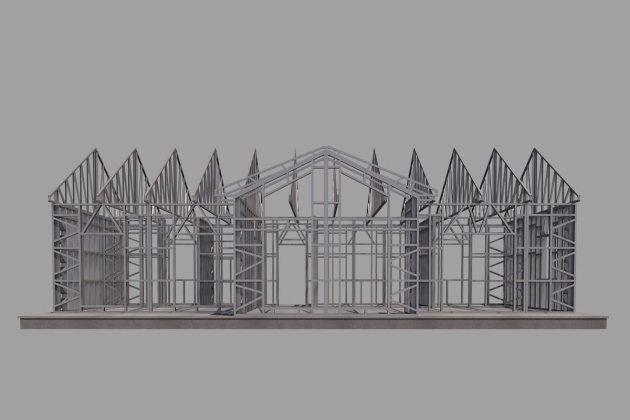 Modern steel house Aquilonia Majestica 124 m²