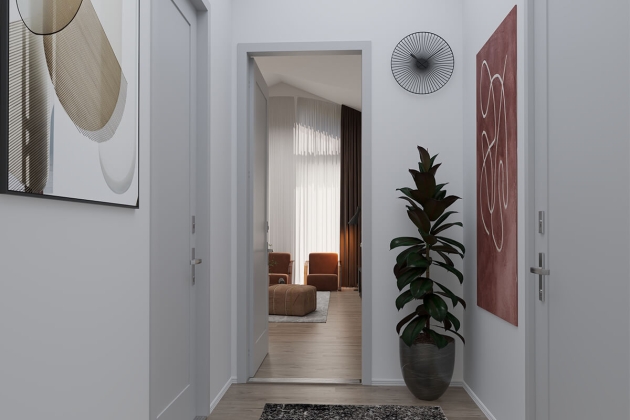 Asil Kuzey Diyarı 124 m² çelik ev tasarımı