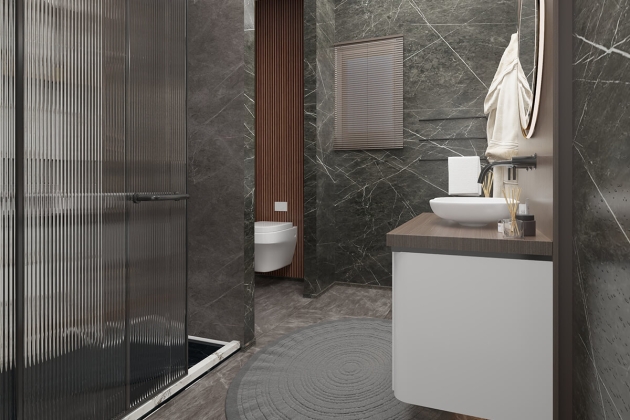 Lüks detaylı çelik ev Asil Kuzey Diyarı 124 m²