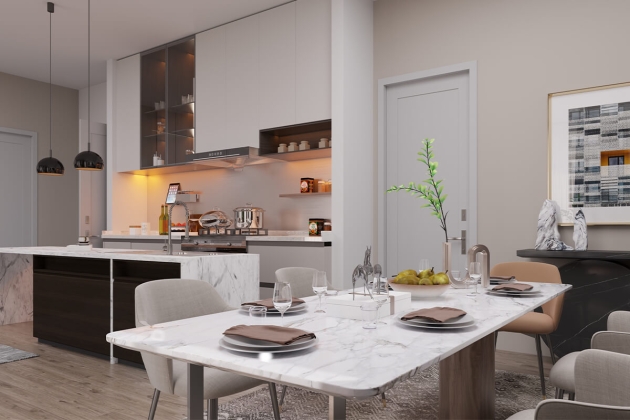 Prefabrik çelik ev modeli Asil Kuzey Diyarı 124 m²