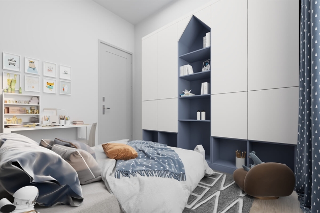 Uzun ömürlü çelik ev Asil Kuzey Diyarı 124 m²