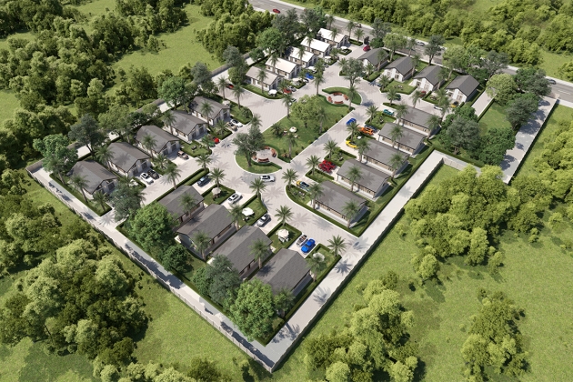 Casa de acero resistente a terremotos Concordia Regalis 111 m²