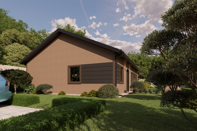 New generation steel house model Concordia Regalis 111 m²