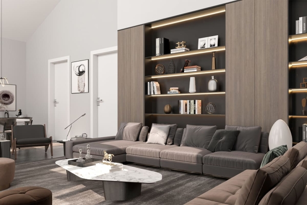 Elegante y duradera casa de acero Concordia Regalis 111 m²