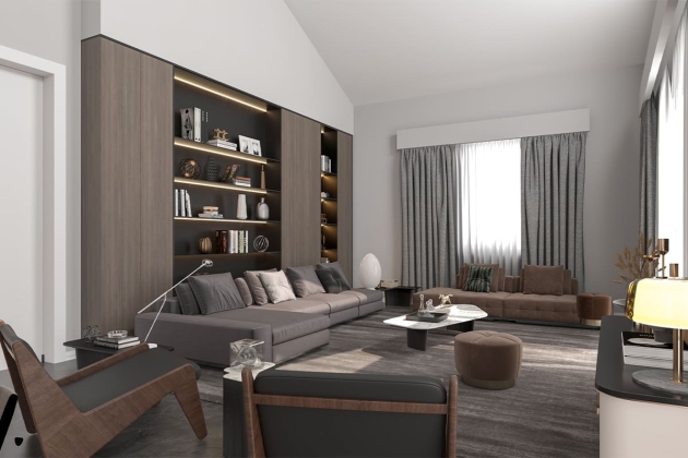 Modern Kraliyet Uyumu 111 m²