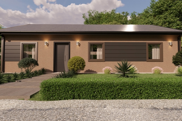 Yeni nesil çelik ev modeli Kraliyet Uyumu 111 m²