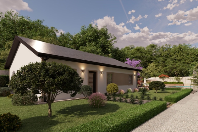 Enerji verimli çelik ev Kraliyet Uyumu 111 m²