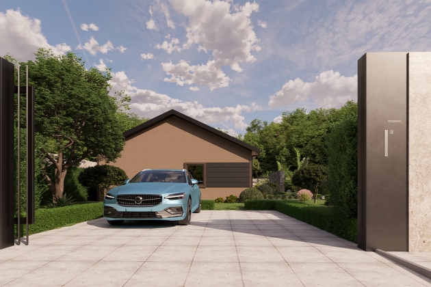 Kraliyet Uyumu 111 m² ev planı