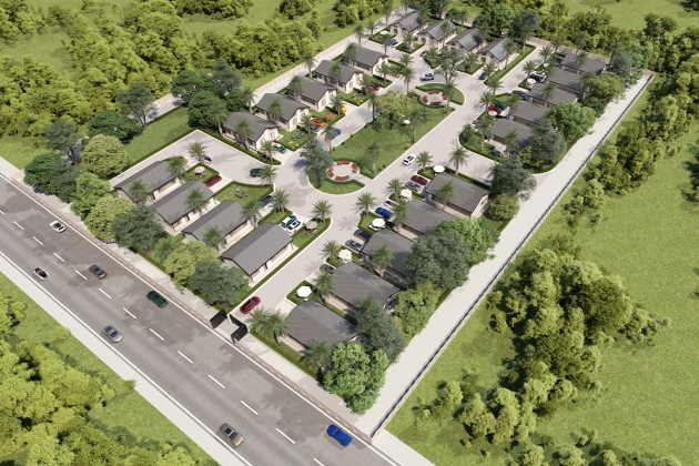 Çelik konstrüksiyon ev Kraliyet Uyumu 111 m²