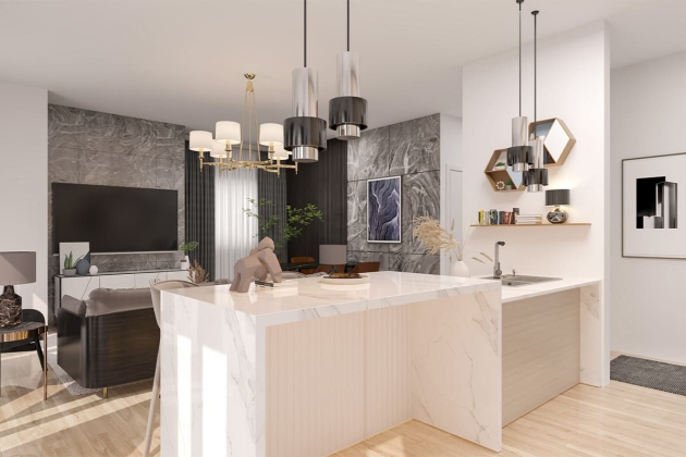 Luxury steel house project Horizon 120 m²