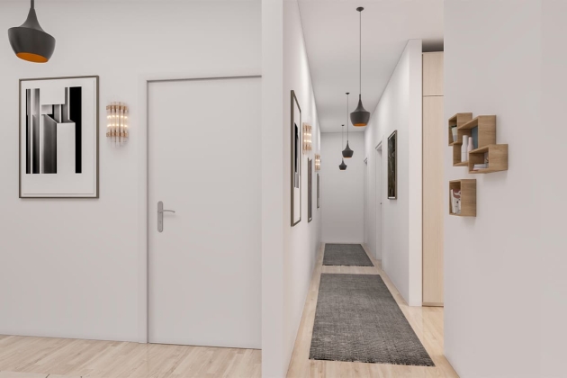 Energy efficient steel house Horizon 120 m²