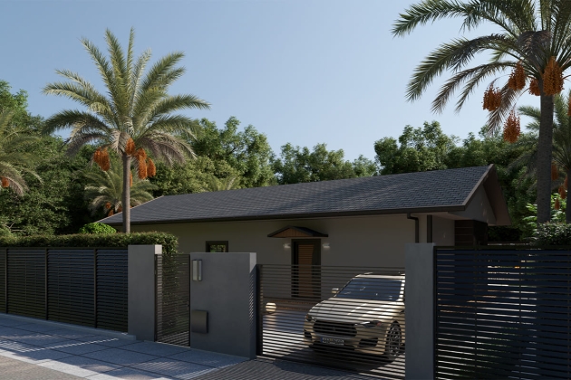 Minimalist çelik ev modeli Ufuk 120 m²