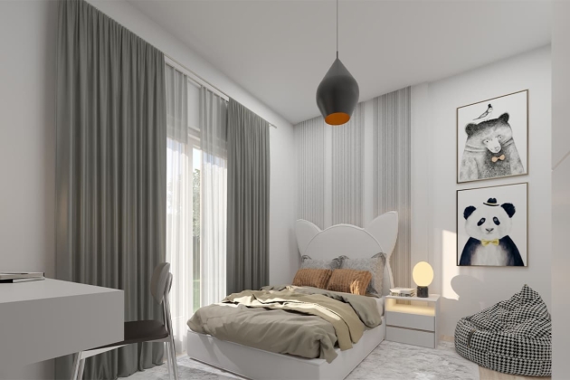 Mimarisiyle öne çıkan ev Ufuk 120 m²