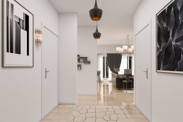 Konforlu yaşam alanı Ufuk 120 m²