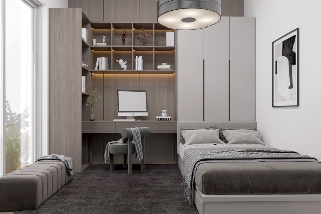 Lüks detaylı çelik ev Barış 154 m²