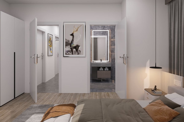 Uzun ömürlü çelik ev Barış 154 m²