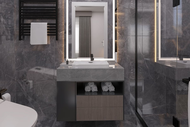 Mimarisiyle öne çıkan ev Barış 154 m²