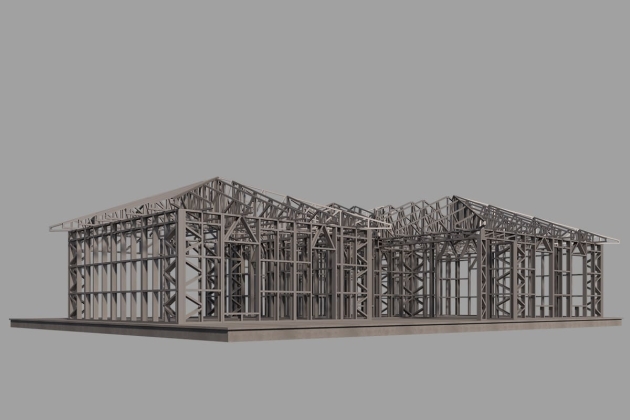 Yüksek izolasyonlu çelik ev Barış 154 m²