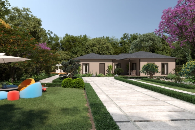 Şık ve dayanıklı çelik ev Barış 154 m²