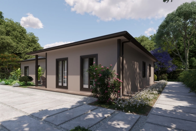 Premium çelik ev Barış 154 m²