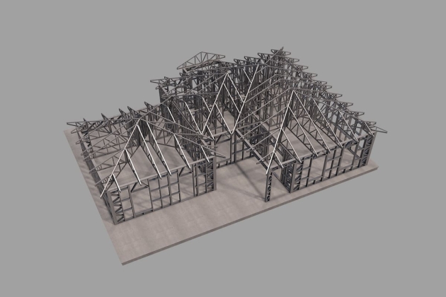 Highly insulated steel house Serenity 154 m²