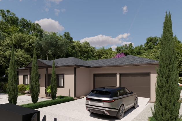 Sustainable steel house Serenity 154 m²