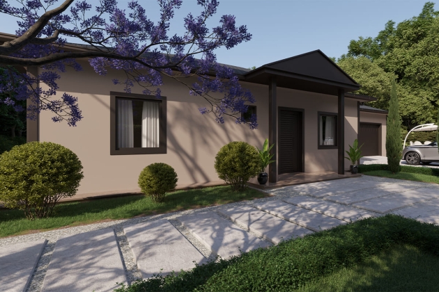 Safe steel house structure Serenity 154 m²