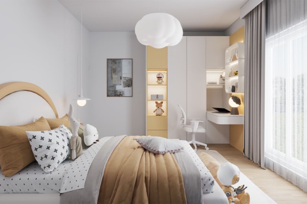 Mimarisiyle öne çıkan ev Kutup Yıldızı 100 m²