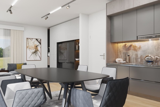 Steel house design Polaris 100 m²