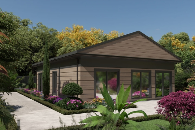 Sustainable steel house Polaris 100 m²