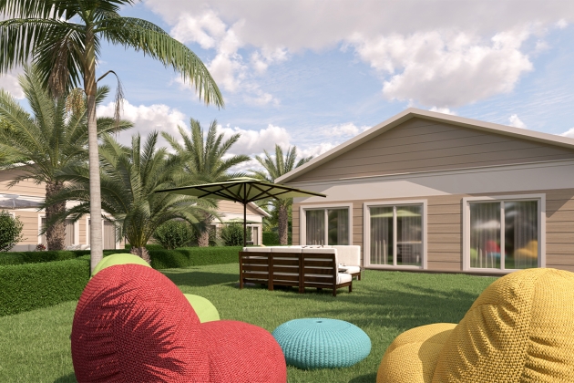 Casa de acero energéticamente eficiente Polaris 100 m²