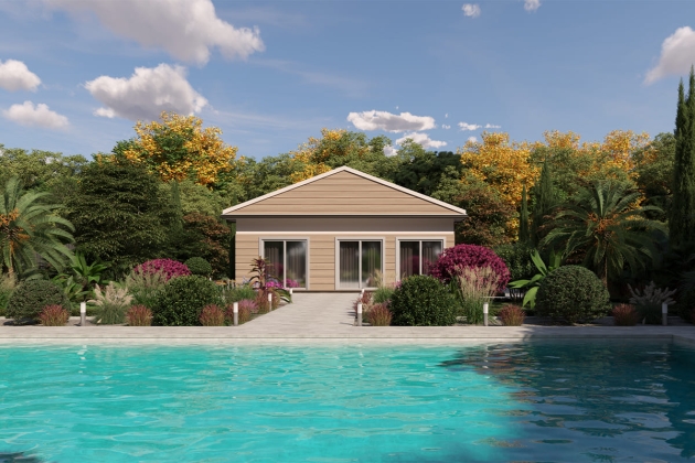 Casa moderna de acero Polaris 100 m²