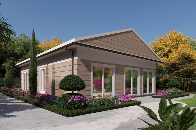 Casa de construcción de acero Polaris 100 m²