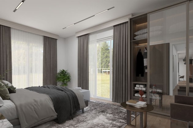 Sürdürülebilir çelik ev Hazine 162 m²