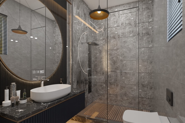 Hazine 162 m² ev planı