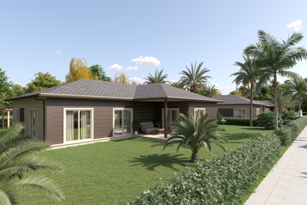 Minimalist çelik ev modeli Hazine 162 m²