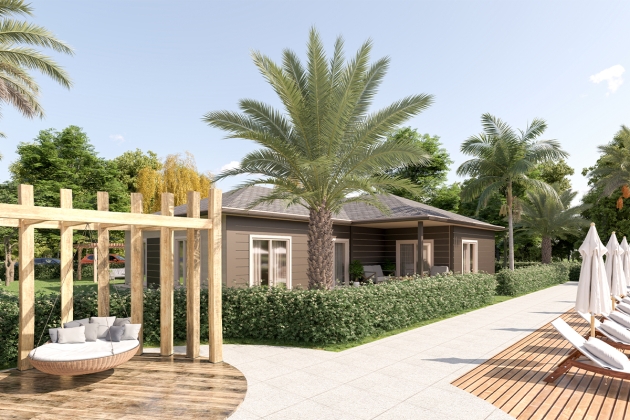 Prefabricated steel house model Treasure 162 m²