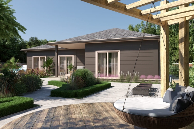 Premium steel house model Treasure 162 m²