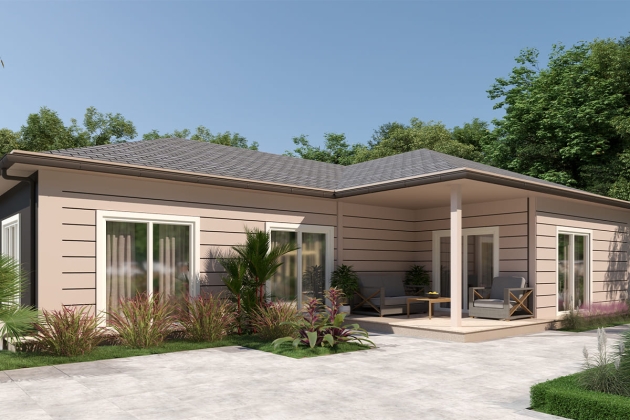 Safe steel house structure Treasure 162 m²